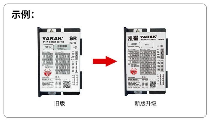 關于凱福驅動器外觀升級聯絡函(圖1)